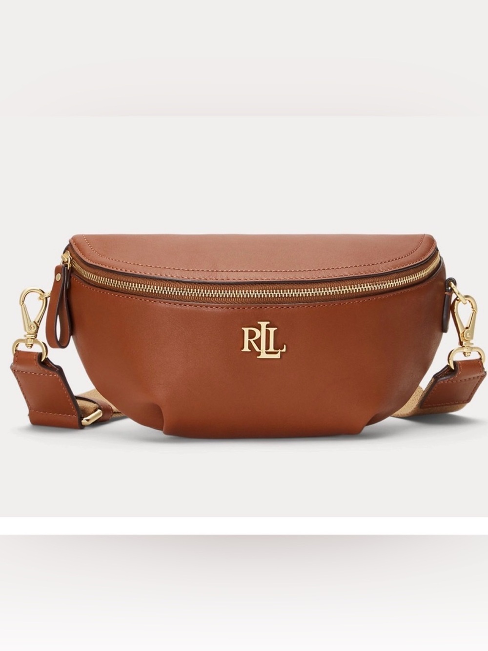 RALPH LAUREN Leather Marcy Belt Bag. Brand New.